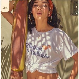 Wildfox Bikinis & Bellinis Graphic‎ T-Shirt NWT